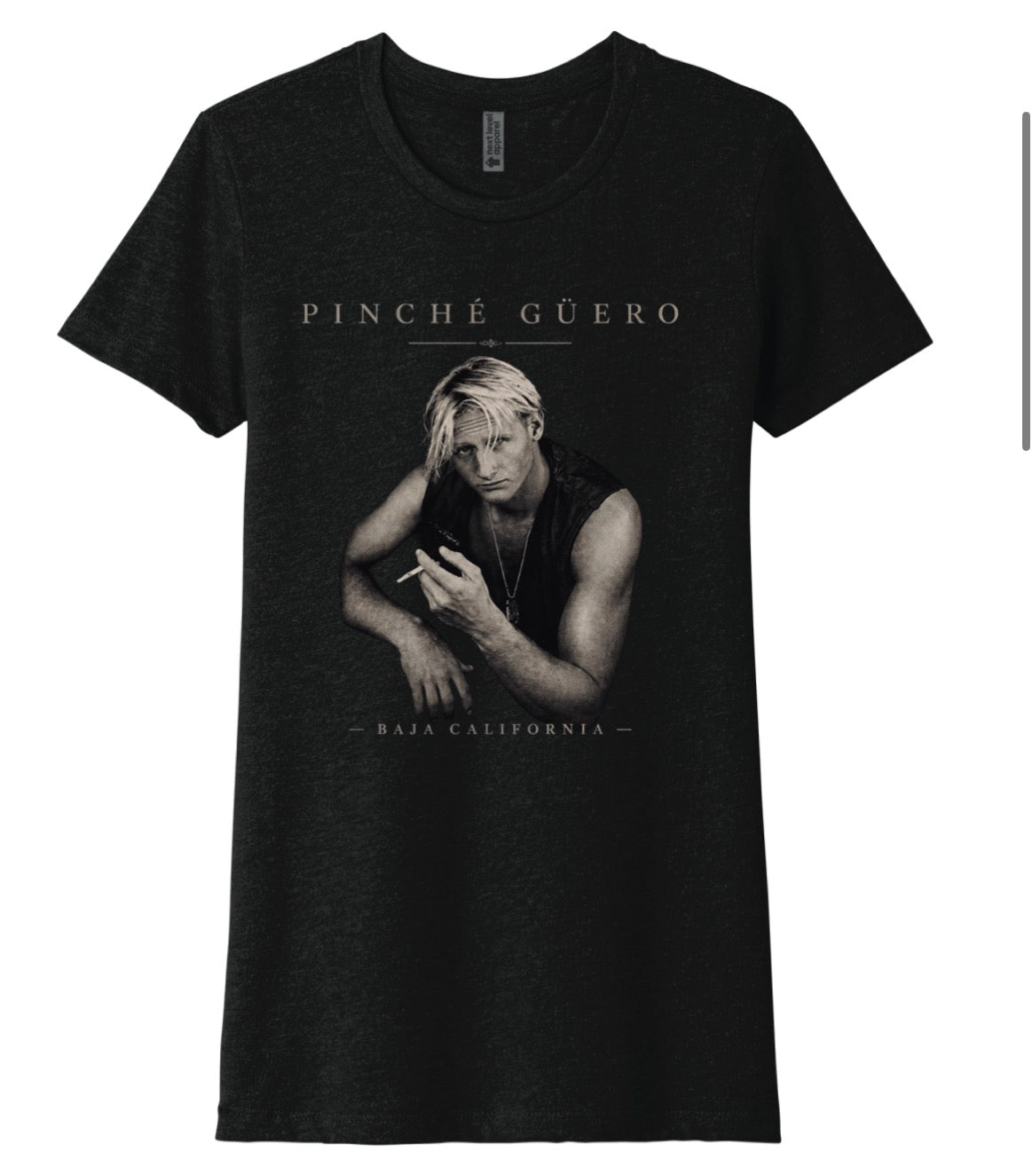 PINCHÉ GÜERO™     Monochrome Portrait Tee                               Baja California Edition