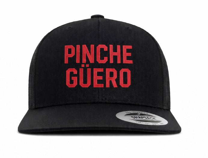 PINCHE GÜERO™ 
Snapback Red Block Edition