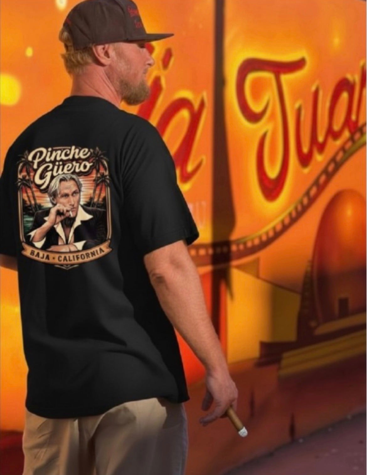 PINCHE GÜERO™ 
Vintage Front & Back Tee