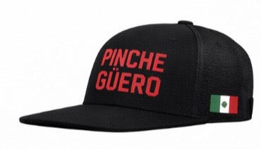 PINCHE GÜERO™ 
Snapback Red Block Edition