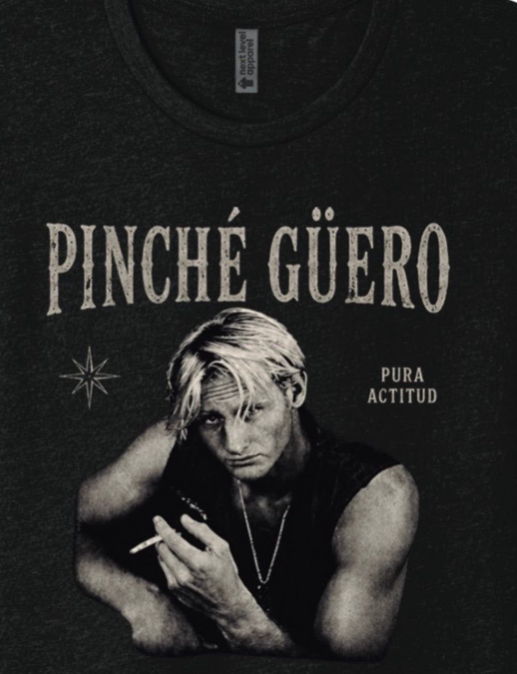 PINCHÉ GÜERO™ Monochrome Portrait Tee PURA ACTITUD Edition